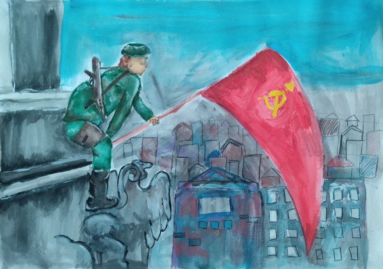 «Дети рисуют Победу».
